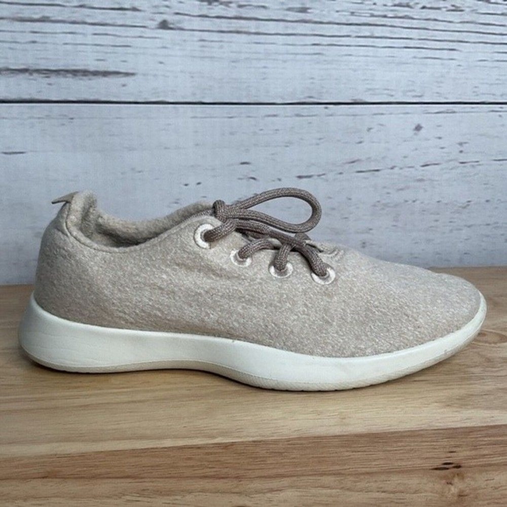 Allbirds WR Rose/Cream Runners Walking Running Sneakers Korea Women 8 Korea Wool - Picture 8 of 9